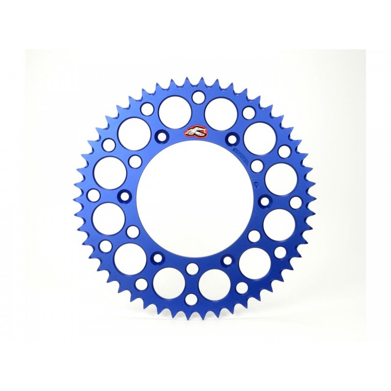 COURONNE RENTHAL 51 DENTSHVA TC/FC 125CC & + ANTI-BOUE / ANODISE BLEU