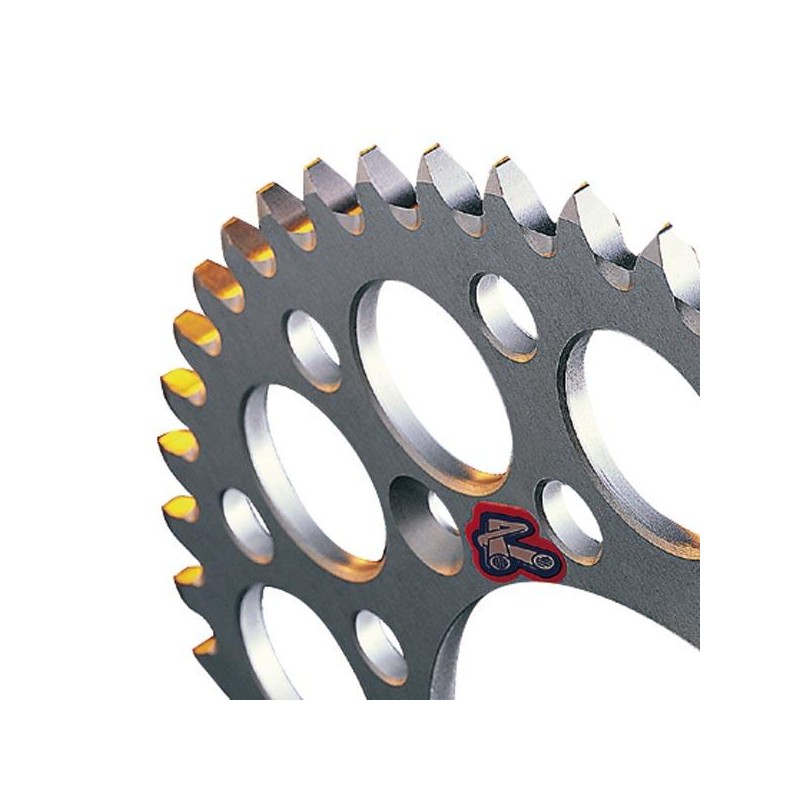 COURONNE RENTHAL 49 DENTSCR125-250-450 '87-06 ANTI-BOUE / ANODISE DUR