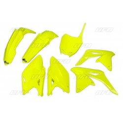 KIT PLASTIQUE UFORM-Z250 14-17 JAUNE FLUO