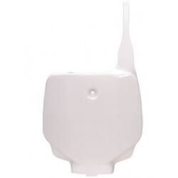 PLAQUE FRONT. KX85 '14COULEUR BLANC