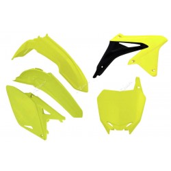 KIT PLASTIQUES RM-Z25010-16 JAUNE FLUO