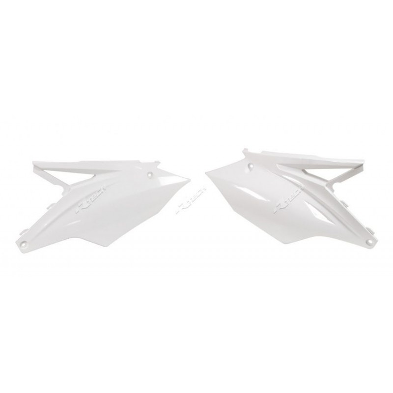 PLAQ.LAT RACETECHKXF450 16-18 KX250F 17-18 COUL.ORIGIN BLANC 16