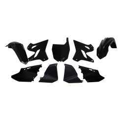 KIT PLASTIQUES YZ125/25002-14 / REPLICA 15 NOIR