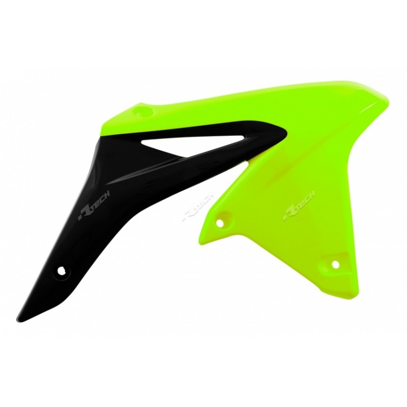 OUIES RADIATEUR RACETECHRM-Z250 10-17  JAUNE FLUO