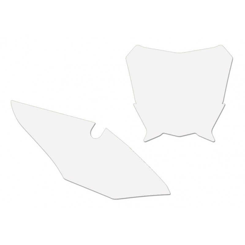 FOND DE PLAQUES BLACKBIRDCRF250R 18 CRF450R 17-18 BLANC