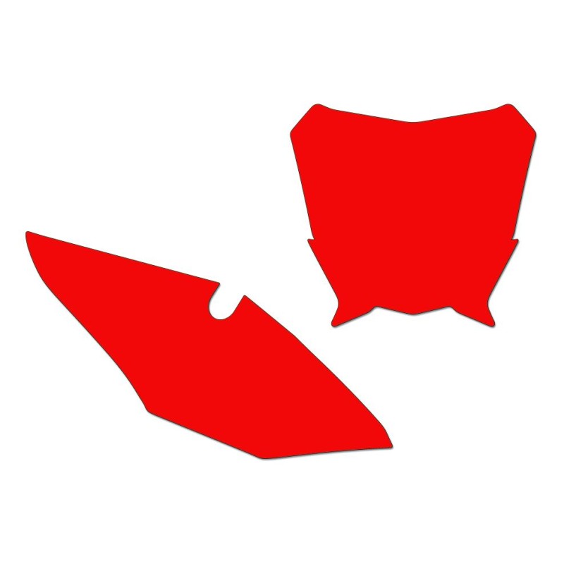 FOND DE PLAQUES BLACKBIRDCRF250R 18 CRF450R 17-18 ROUGE