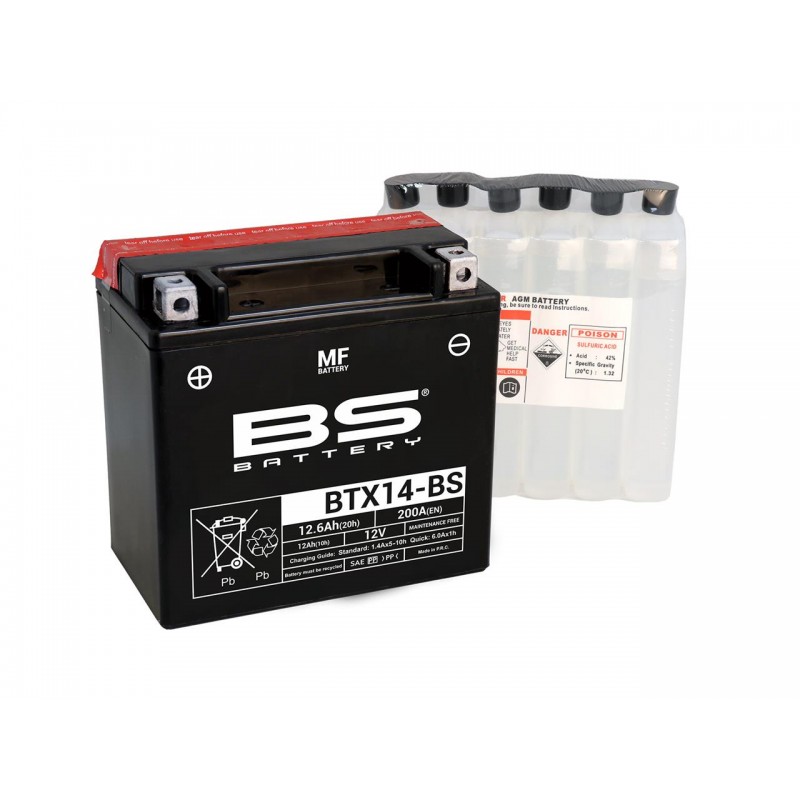 BATTERIE BS BTX14-BS
