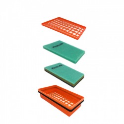 FILTRE A AIR TWINAIRHVA 701 SM/ENDURO/KTM 690 MOUSSE PRE HUILE + CAGE