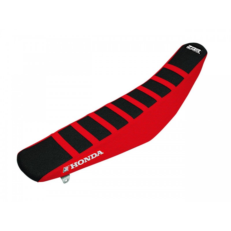 HOUSSE SELLE BLACKBIRDCRF450R/RX 17 ZEBRA NOIR/ROUGE