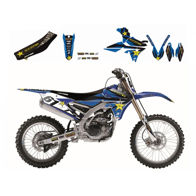 KIT COMPLET BLACKBIRDYZ125/250 02-14 ROCKSTAR ENERGY