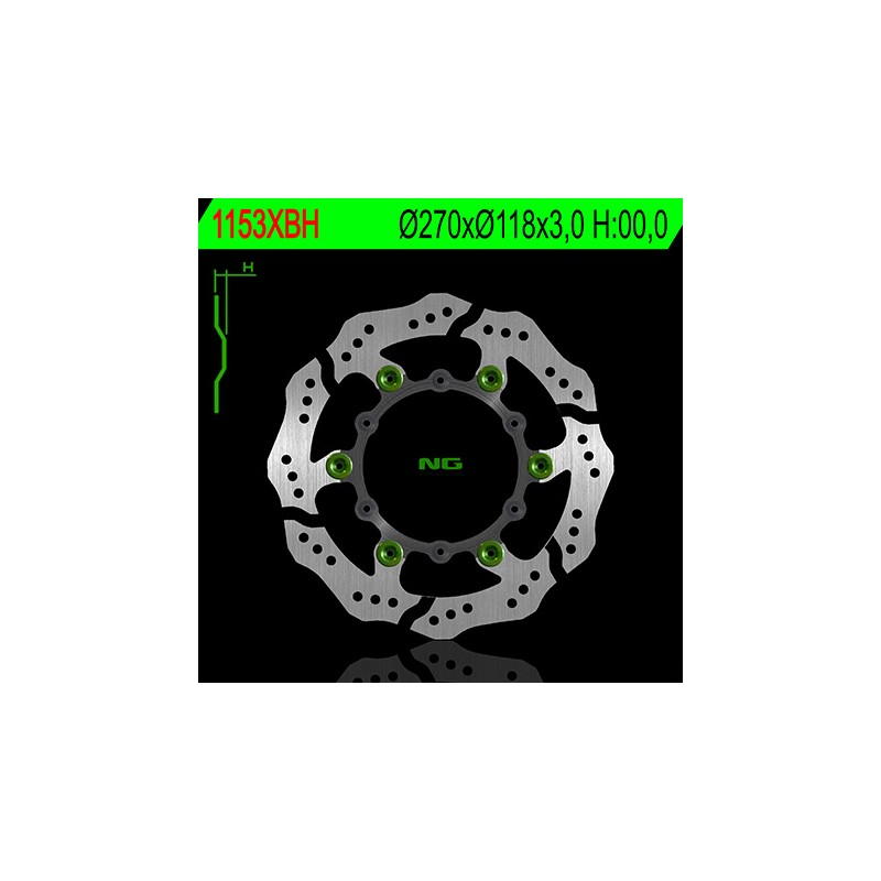 DISQUE AV. Ø270 NGYZ250F 01-16/450F 03-16 TYPE PETALE