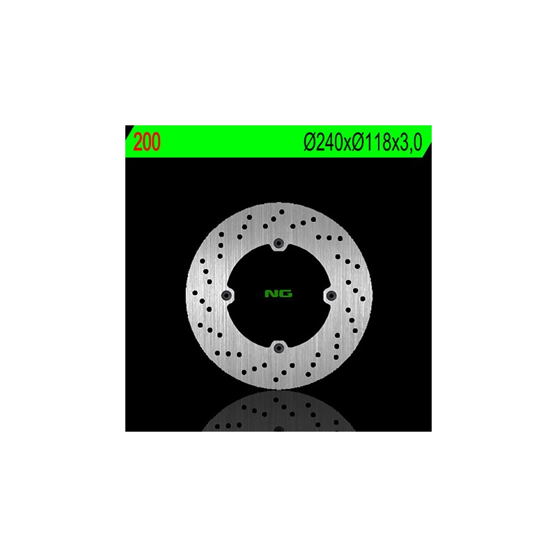 DISQUE DE FREIN FIXEAVANT GAUCHE CR125R'85-88