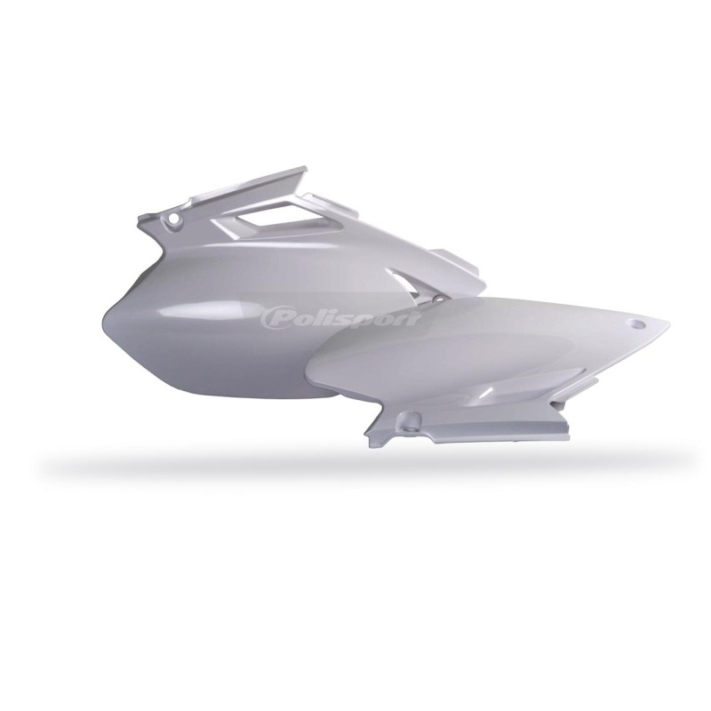 PLAQ. LATERALES POLISPORTYZ250F 03-05/YZ450F 03-05 BLANC