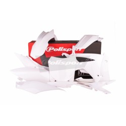 KIT PLASTIQUES POLISPORTCRF250R 14-15 CRF450R 13-15/BLANC