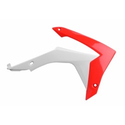 OUIES RADIATEUR POLISPORTCRF250R 14-15 CRF450R 13-15-ROUGE/BLANC