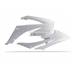 OUIES RADIATEUR POLISPORTCRF250R 10-13 CRF450R 09-12/BLANC