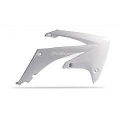 OUIES RADIATEUR POLISPORTCRF250R 10-13 CRF450R 09-12/BLANC