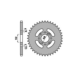 COURONNE ACIER 33 DENTSKLX110 '05-09