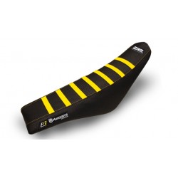 HOUSSE DE SELLE ZEBRAHVA TC125 FC250 & + NOIR/YELLOW