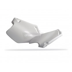 PLAQ. LATERALES POLISPORTCR125R 95-97/CR250R 95-96 BLANC
