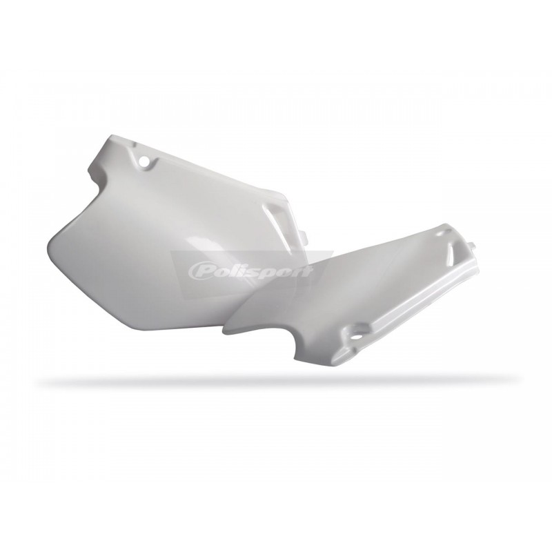 PLAQ. LATERALES POLISPORTCR125R 95-97/CR250R 95-96 BLANC