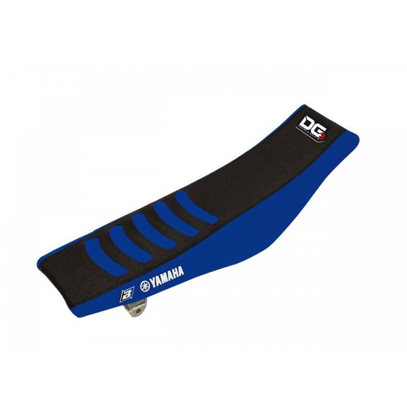 HOUSSE SELLE DOUBLE GRIP3YZ250F/YZ450F 14-16  NOIR BLEU