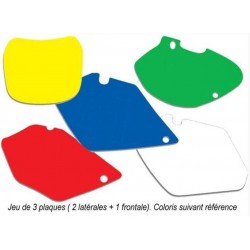 FONDS PLAQUE CROSS HVAFC/TC 125 &+ 16 JAUNE