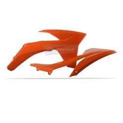 OUIES RADIATEUR POLISPORTSX/SX-F 125 &+ 11-12 ORANGE