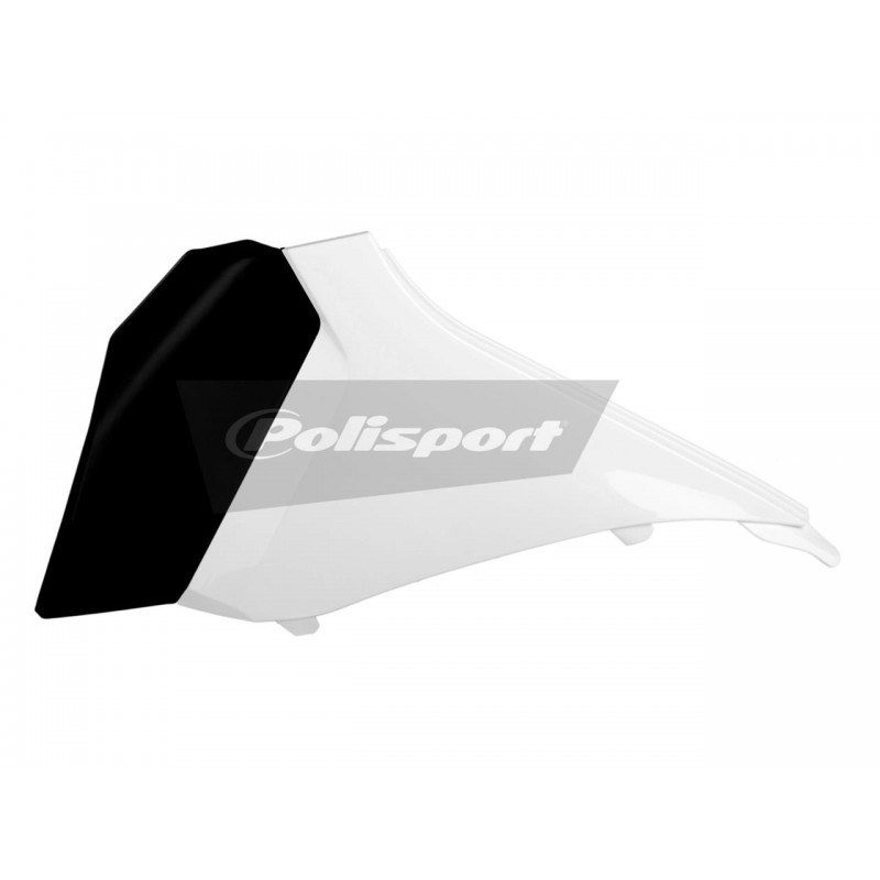CACHE BOITE AIR POLISPORTSX125/250 11 BLANC