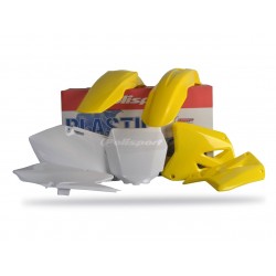 KIT PLASTIQUES POLISPORTRM125/250 01-08 COULEUR ORIGINE