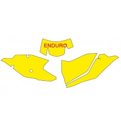 FOND DE PLAQUES BLACKBIRDEXC/EXC-F 17 JAUNE