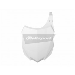 PLAQUE FRONTALE POLISPORTKX250F 13-16/KX450F 13-15 BLANC