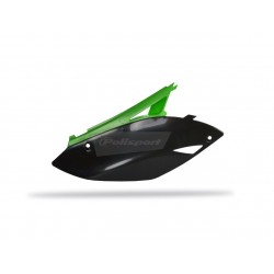 PLAQ. LATERALES POLISPORTKX250F 09-12/KX450F 09-11 VERT/NOIR