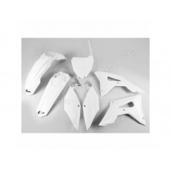 KIT PLASTIQUES UFOCRF250R 18 CRF450R 17-18 BLANC