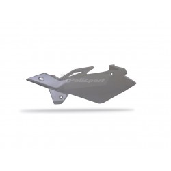 PLAQ. LATERALES POLISPORTCR/WR125 06-08 BLANC
