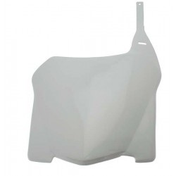 PLAQ. FRONT. CRF250 08-09CRF 450 08 BLANC