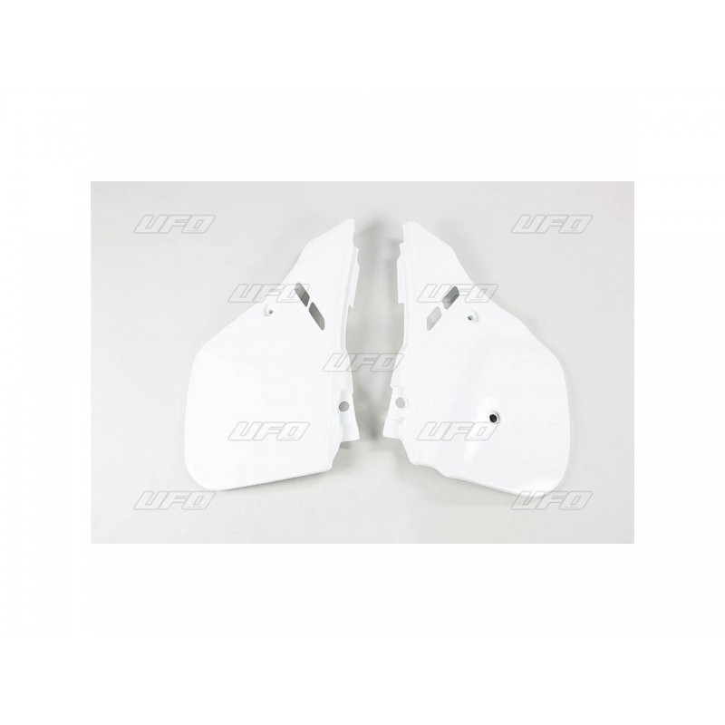 PLAQUES N° LAT. CR250 88CR125-250 89 & 125-500 90 BLANC