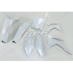 KIT PLASTIQUES CRF450R 13CRF250R '14 COULEUR BLANC