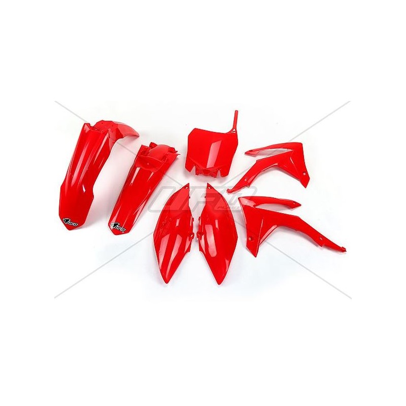 KIT PLASTIQUES UFOCRF250R 14-17 ROUGE