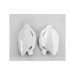 PLAQUES N° LAT. CRF25004-05 BLANC