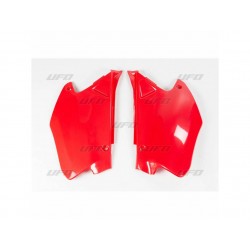 PLAQUES N° LAT. CR125-25000-01 ROUGE CR 00-09