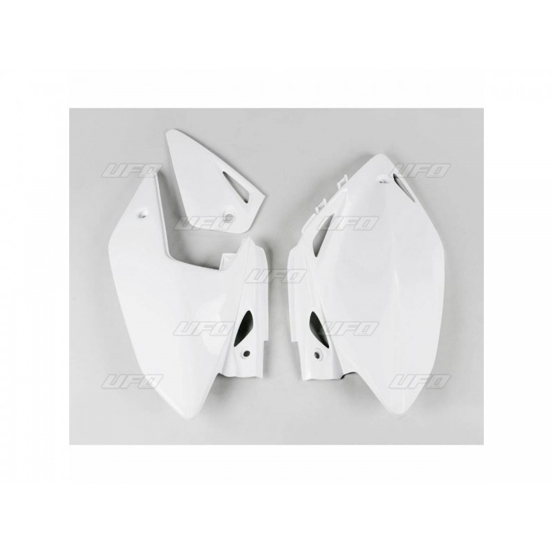 PLAQUES N° LAT. CRF 450X05-09 BLANC