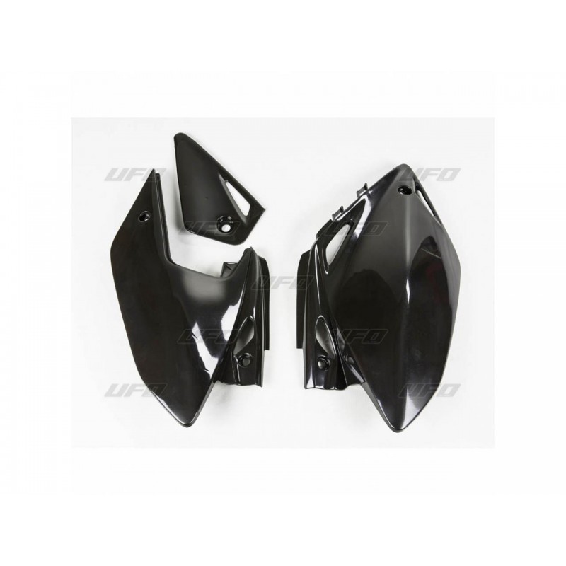 PLAQUES N° LAT. CRF 450X05-10 NOIR