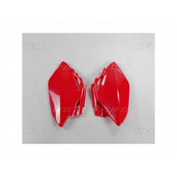 PLAQUES N° LAT. CRF45007-08 ROUGE CR 00-09