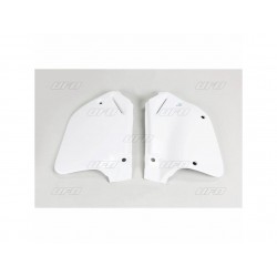 PLAQUES N° LAT. HONDACR125R '93-94  250R '92-9 BLANC