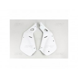 PLAQUES N° LAT. HONDACR125  250R '98-99 BLANC