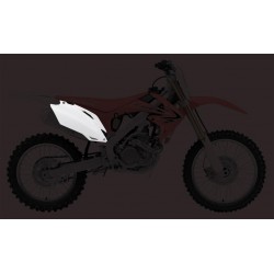 PLAQUES N° LAT. CRF '11CRF250-450 '11 BLANC