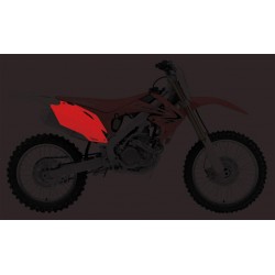 PLAQUES N° LAT. CRF '11CRF250-450 '11 ROUGE CR 00-11