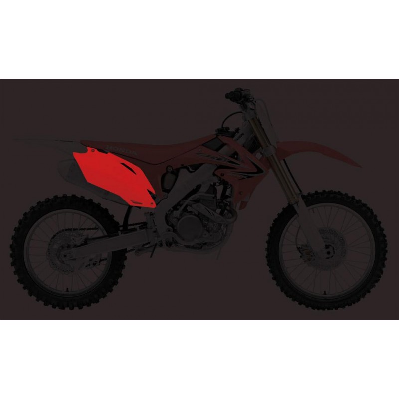 PLAQUES N° LAT. CRF '11CRF250-450 '11 ROUGE CR 00-11