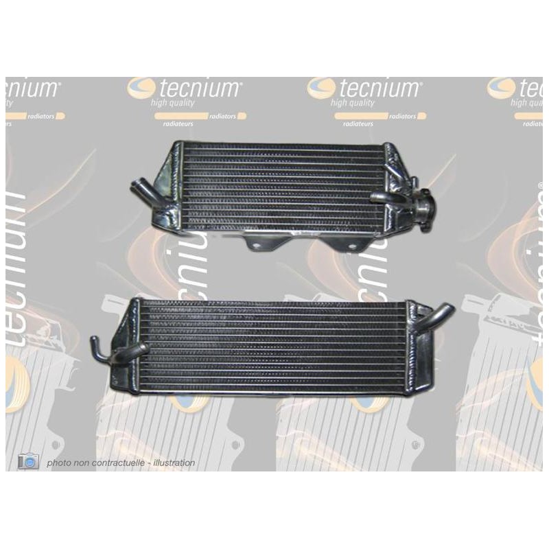 RADIATEUR GAUCHE TECNIUMSX-TC 125-250 14-15 SOUDE/GRANDE CONTENANCE